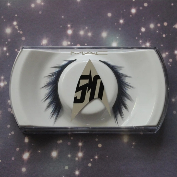 MAC EyeLash False WINK OF AN EYE Blue/Black Star Trek - Picture 1 of 4